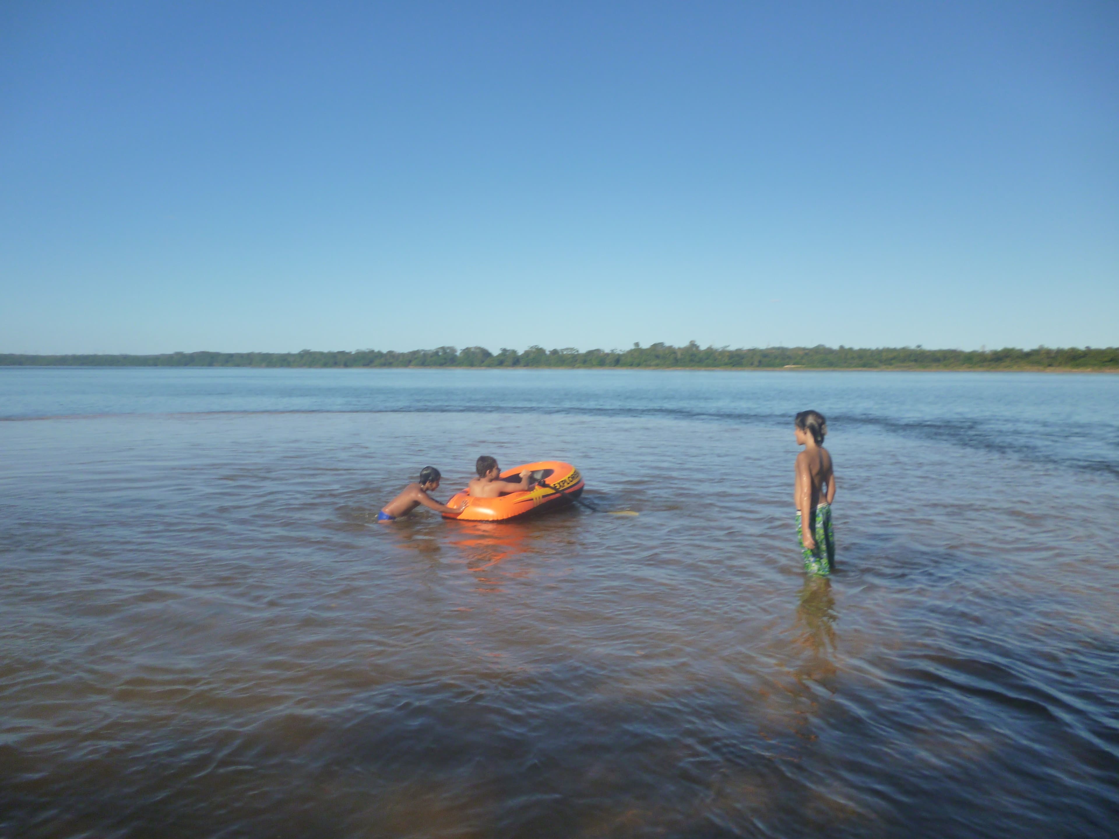 Rio Tocantins em Tocantinópolis, microrregião do Bico do Papagaio onde fica Sítio Novo do Tocantins